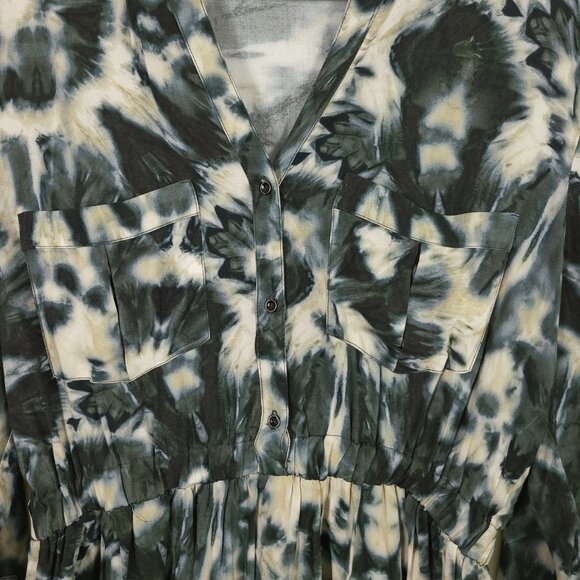 Zara Printed Mini Dress - Picture 4 of 9